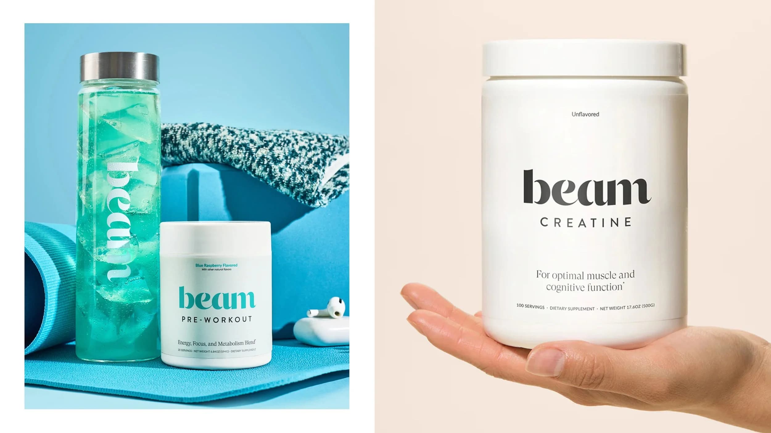 Beam product imagery from the current Cutting Horse website