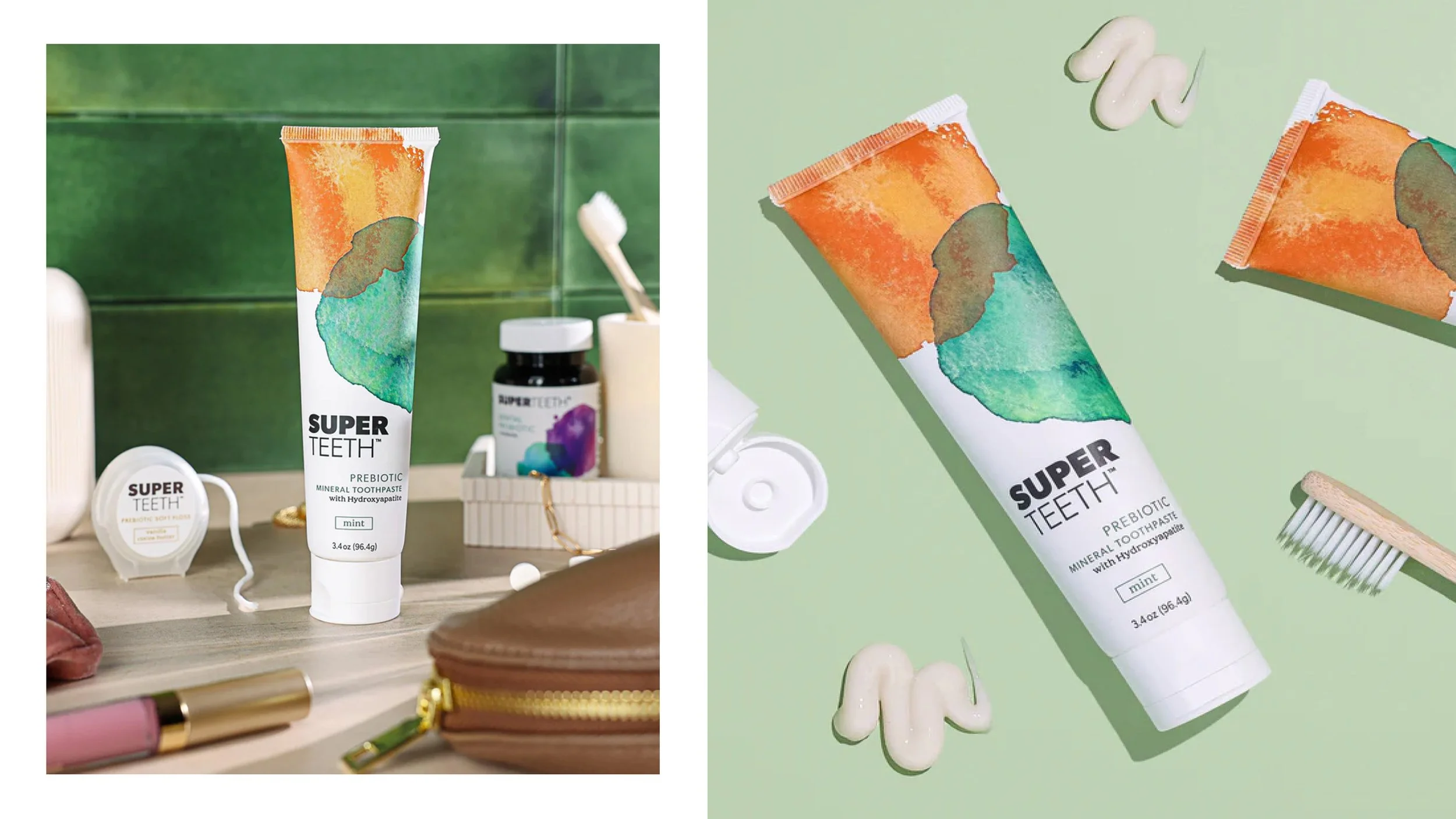 SuperTeeth brand imagery from the current Cutting Horse website