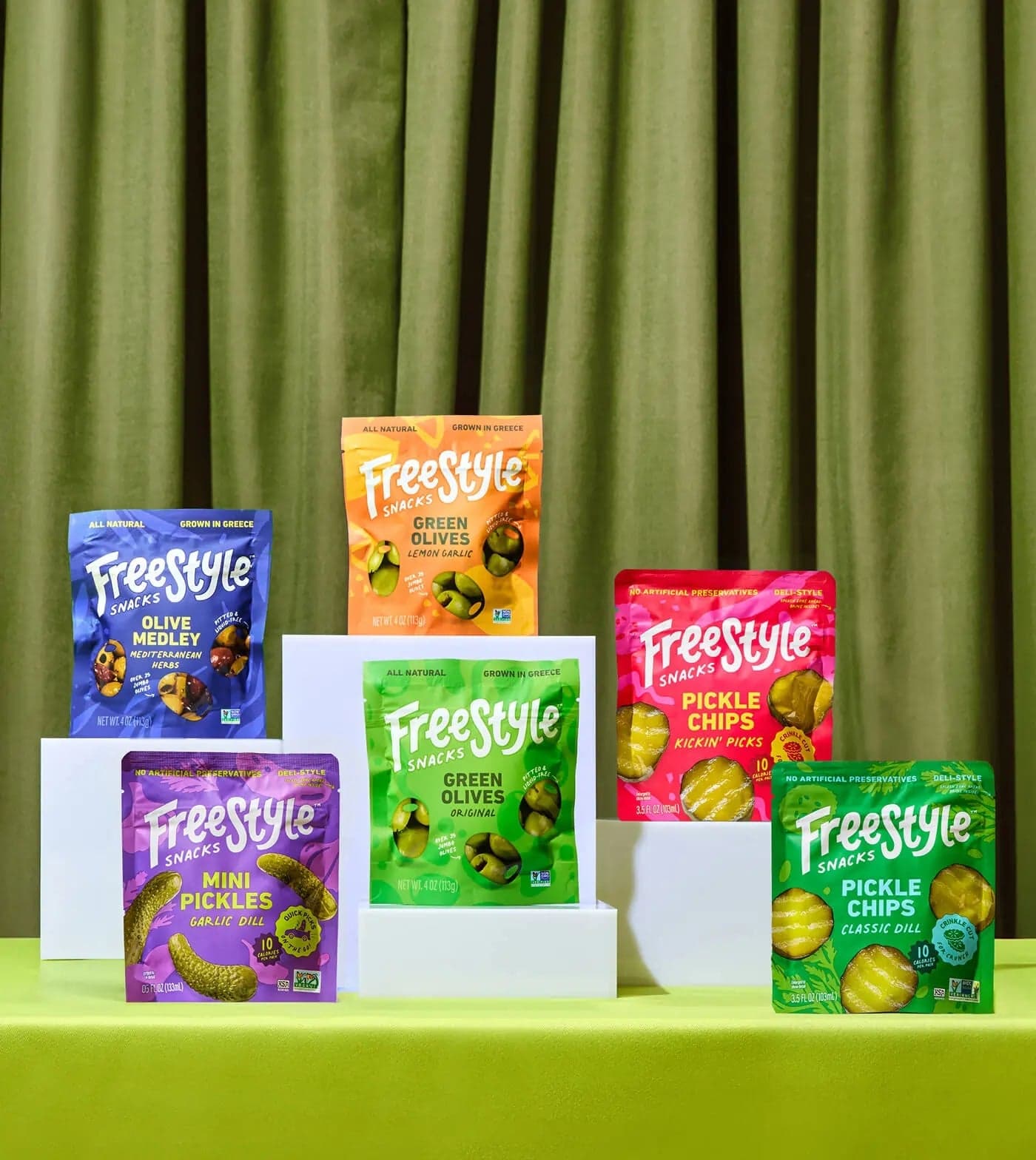 Freestyle Snacks product assortment