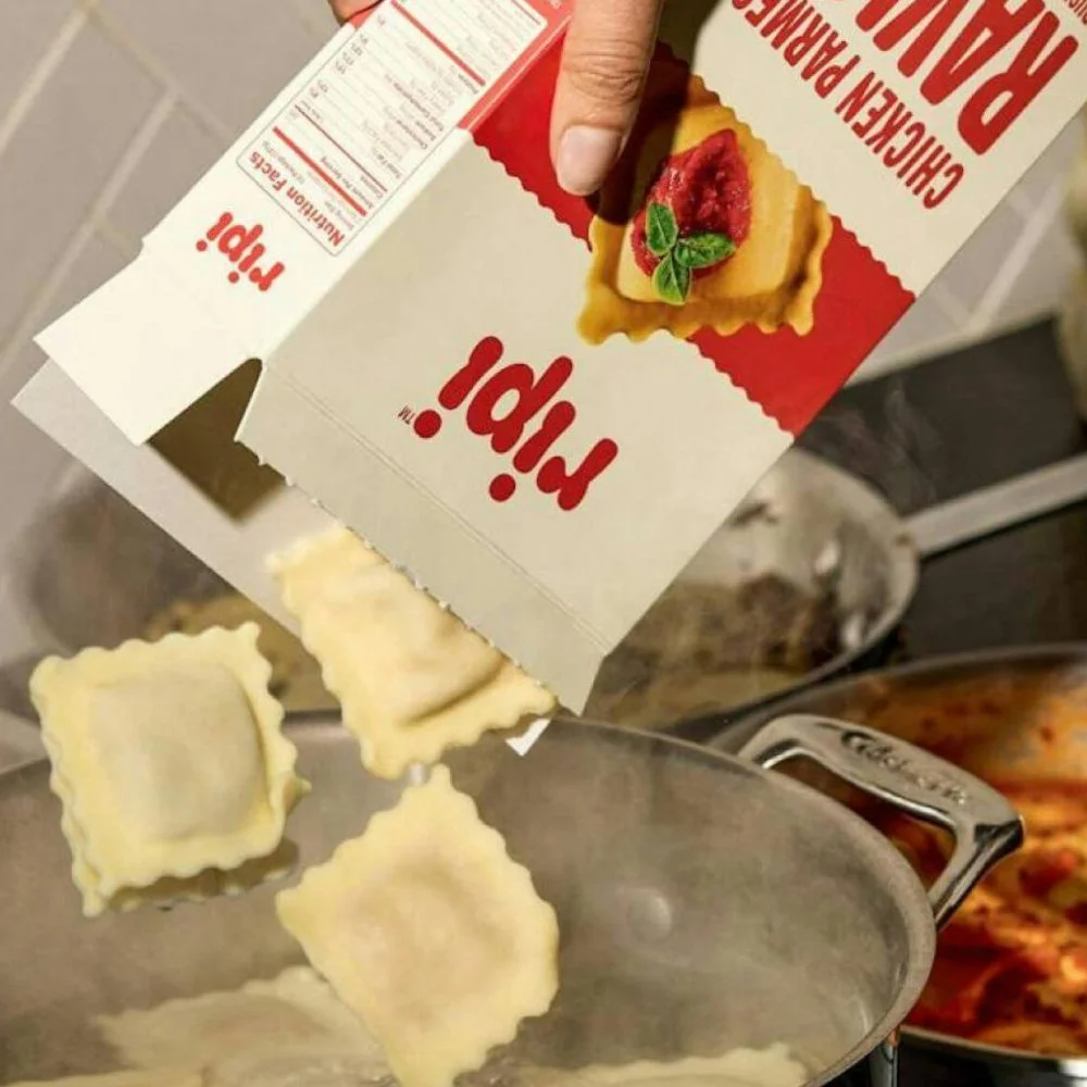 Ripi Foods pasta packaging